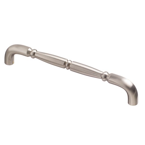 Colonial Bronze 8" Centers Traditional Thru Bolt Pull in Satin Nickel