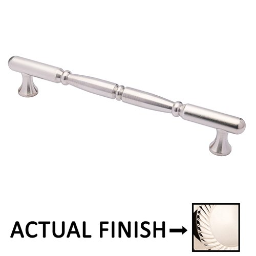 Colonial Bronze 6" Centers Traditional Thru Bolt Pull in Polished Nickel