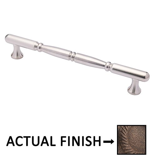 Colonial Bronze 8" Centers Traditional Thru Bolt Pull in Distressed Oil Rubbed Bronze