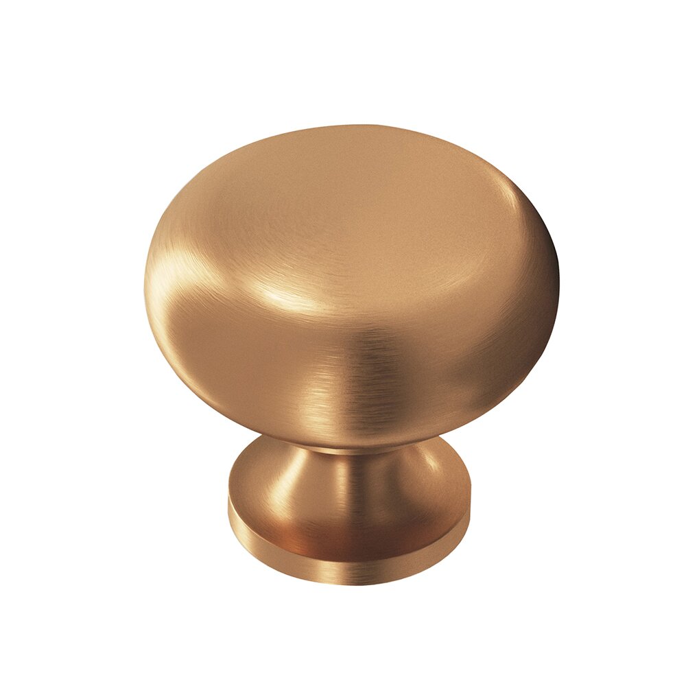 Colonial Bronze Matte Satin Bronze Knob Solid Brass 1 1/4" ( 32mm )
