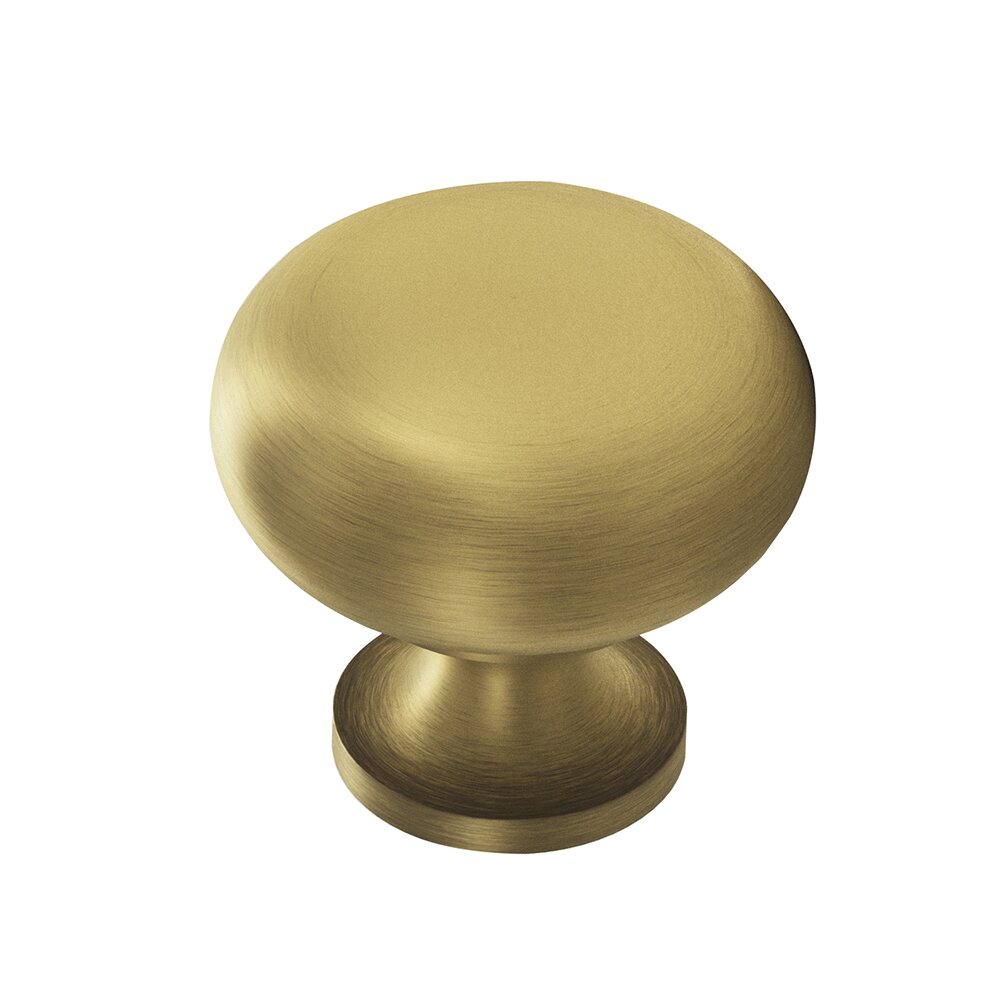Colonial Bronze Matte Antique Brass Knob Solid Brass 1 1/4" ( 32mm )