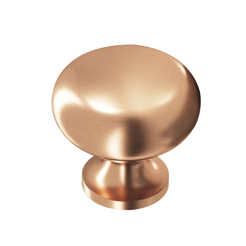 Colonial Bronze Satin Bronze Knob Solid Brass 1 1/4" ( 32mm )