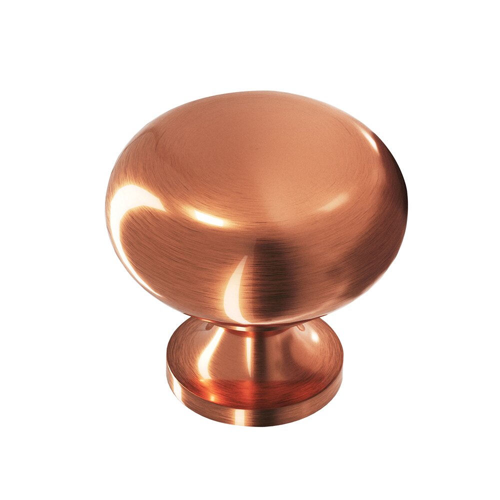 Colonial Bronze Antique Copper Knob Solid Brass 1 1/4" ( 32mm )