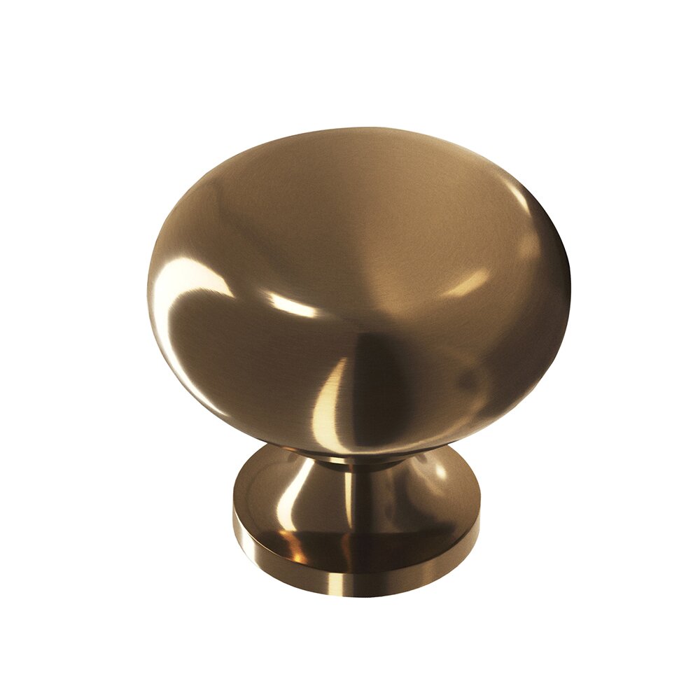 Colonial Bronze Light Statuary Bronze Knob Solid Brass 1 1/4" ( 32mm )