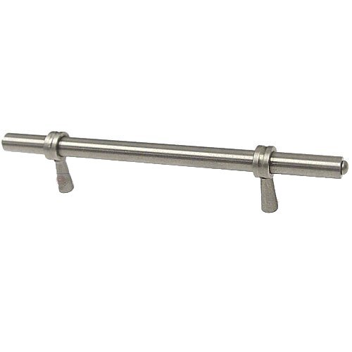 Colonial Bronze Adjustable Centers Pull in Satin Nickel