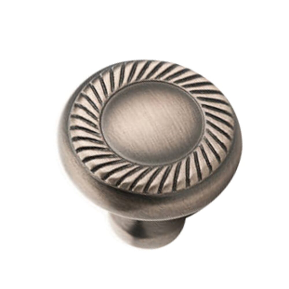 Colonial Bronze 1 1/2" Rope Knob in Pewter
