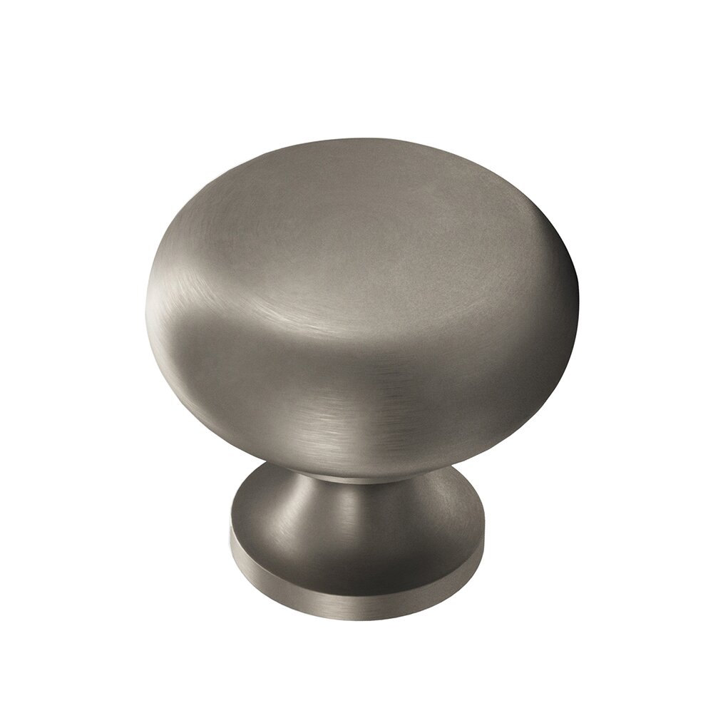 Colonial Bronze Knob 1 1/8" in Matte Pewter