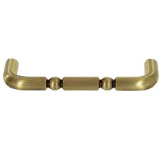 Colonial Bronze Pull 4" ( 102mm ) Centers in Antique Brass
