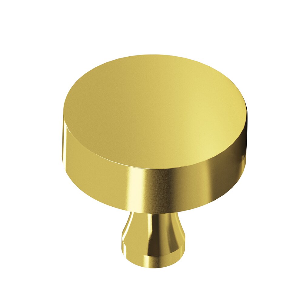 Colonial Bronze 1 1/4" Diameter Knob in French Gold