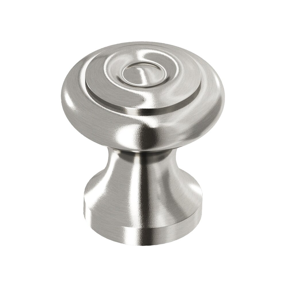 Colonial Bronze 1 1/2" Knob in Nickel Stainless