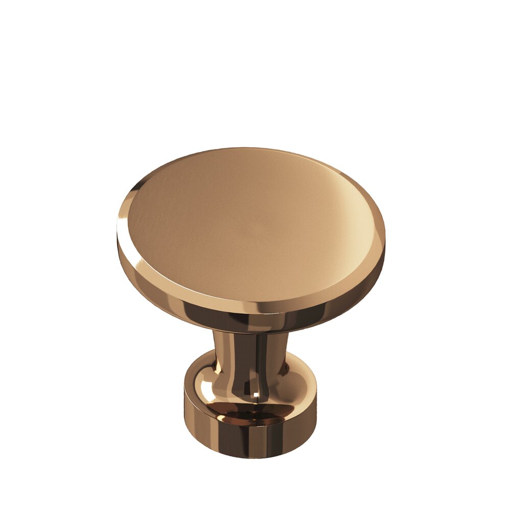 Colonial Bronze 1 1/16" Knob in Polished Bronze