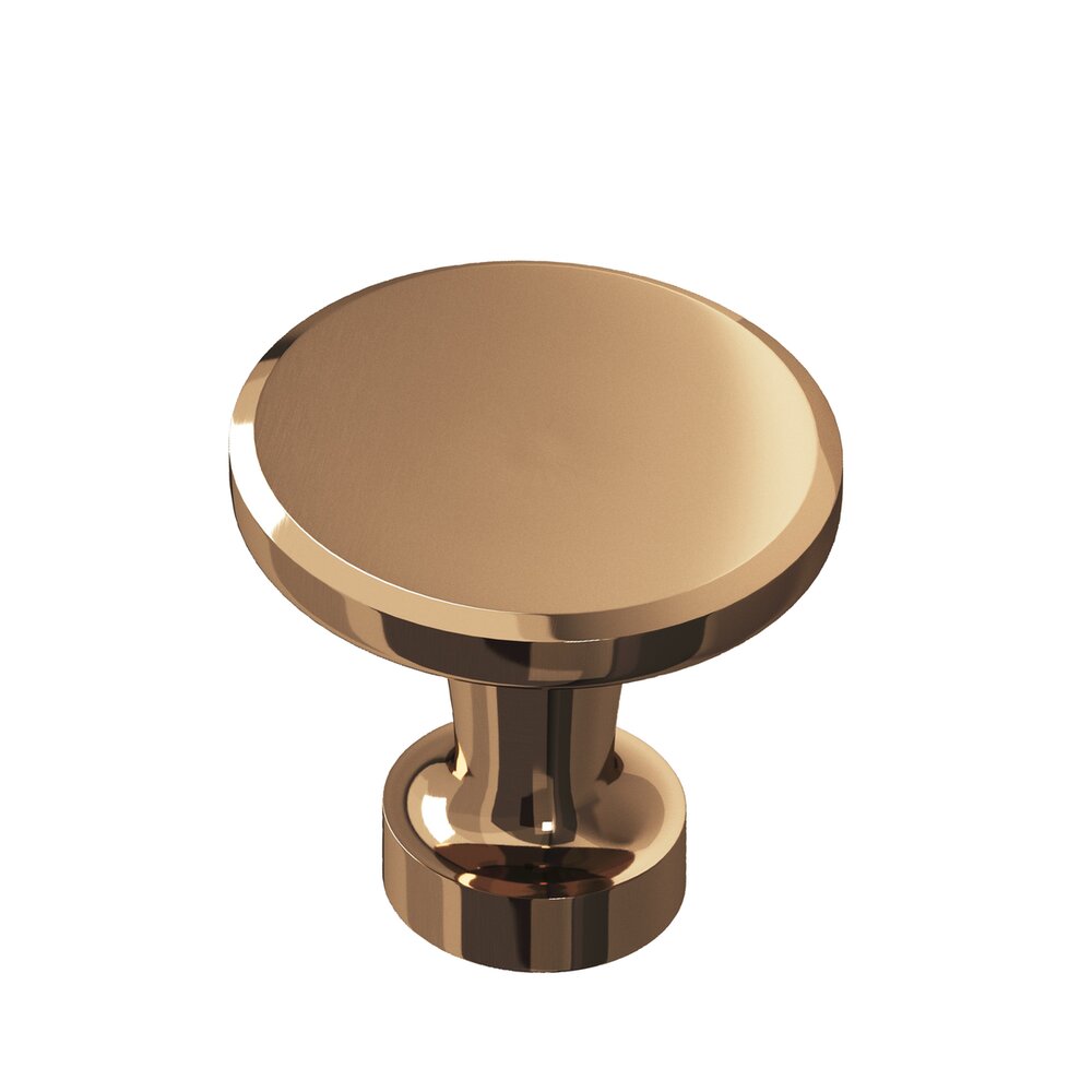Colonial Bronze 1 1/4" Knob in Polished Bronze