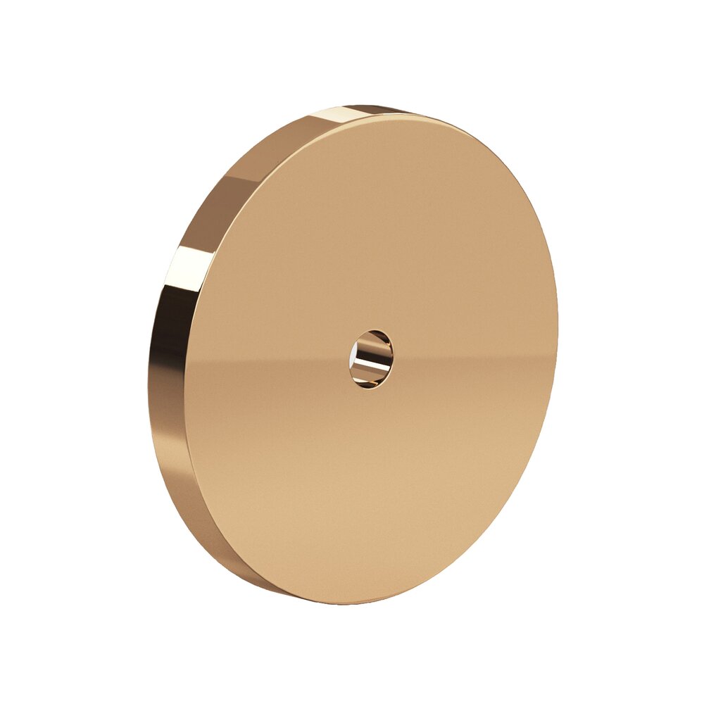 Colonial Bronze 2 1/2" Diameter Backplate in Polished Bronze