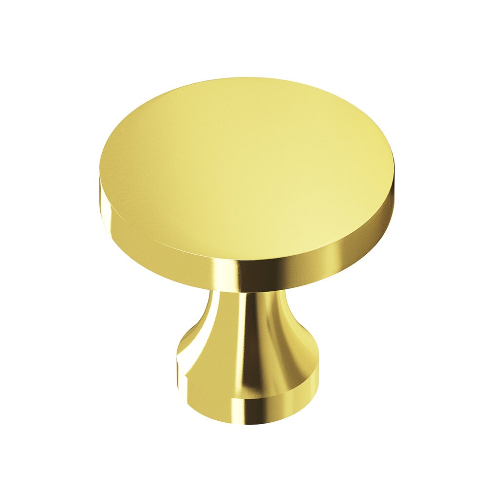 Colonial Bronze 3/4" Diameter Knob in French Gold