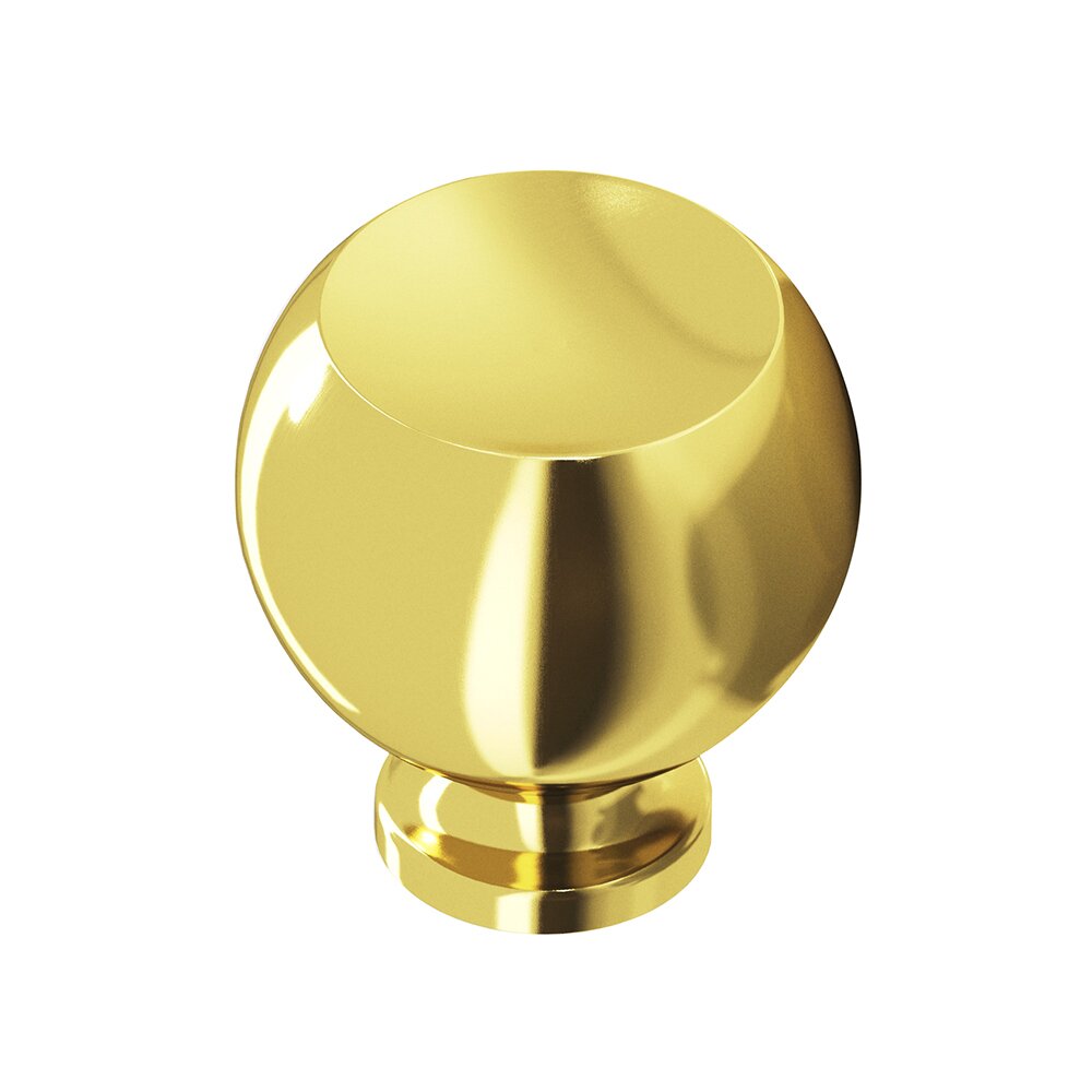 Colonial Bronze 1 1/4" Knob in French Gold