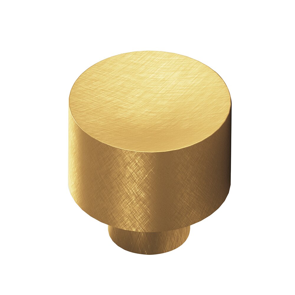 Colonial Bronze 1" Knob in Weathered Brass