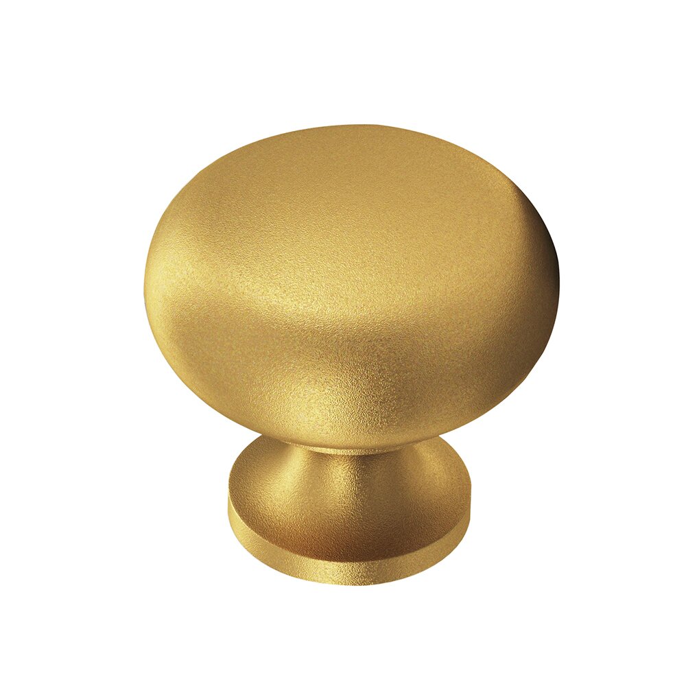 Colonial Bronze 1" Knob in Frost Brass