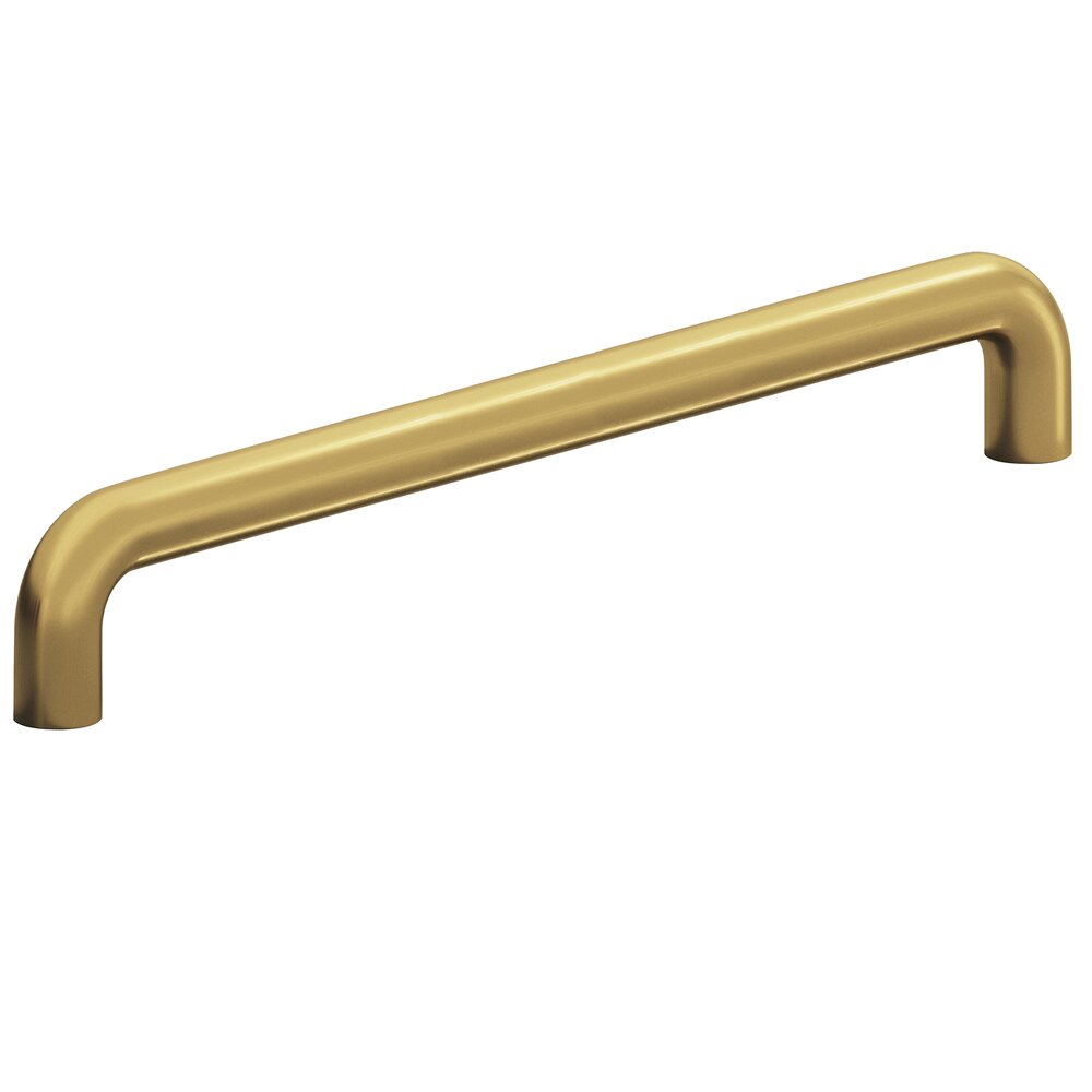 Colonial Bronze 10" Centers Appliance/Oversized Pull in Unlacquered Satin Brass