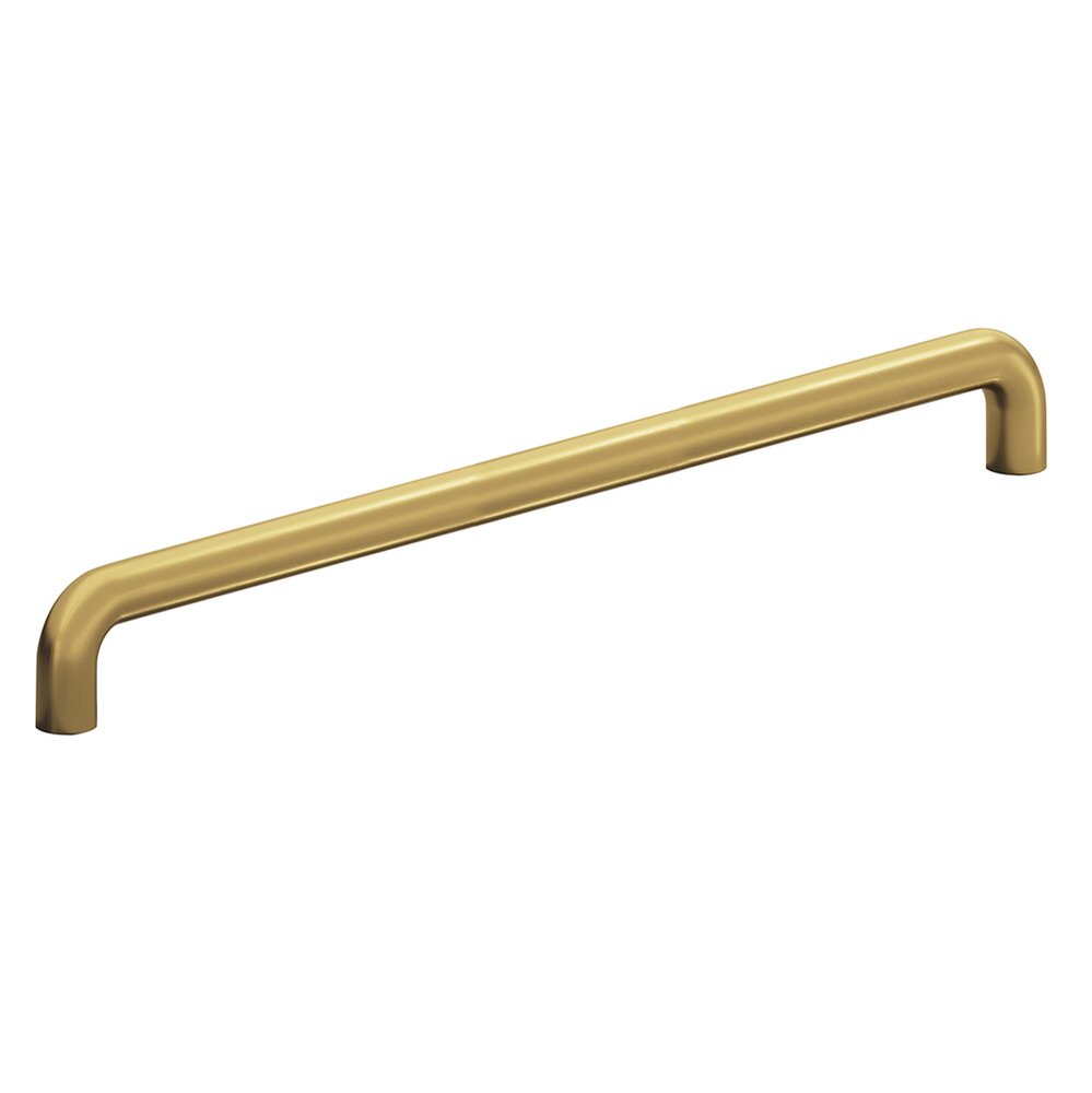 Colonial Bronze 24" Centers Pull in Unlacquered Satin Brass
