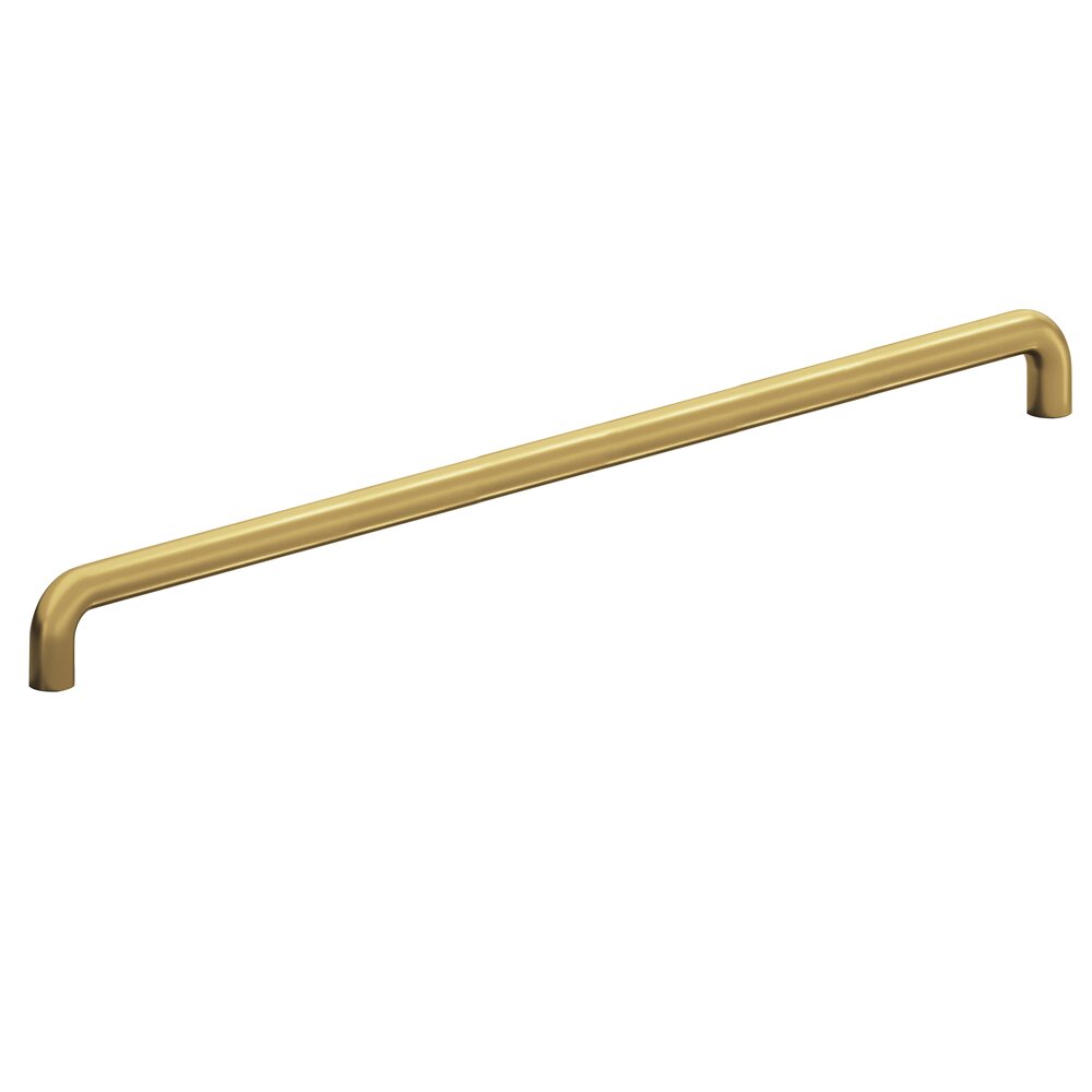 Colonial Bronze 30" Centers Appliance/Oversized Pull in Unlacquered Satin Brass