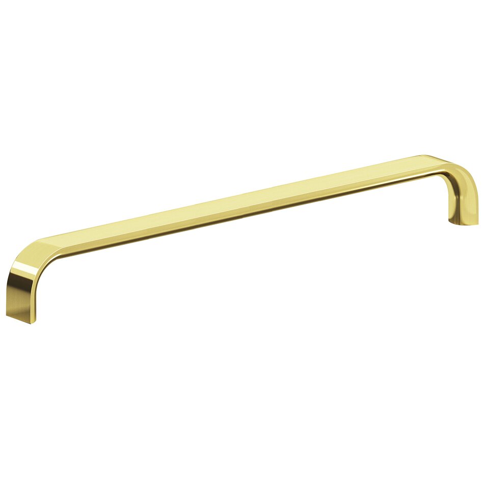 Colonial Bronze 24" Centers Pull in Polished Brass Unlacquered