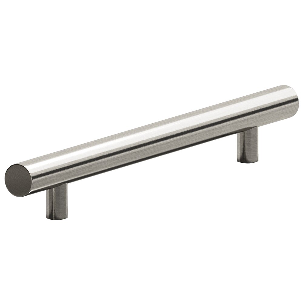 Colonial Bronze 6" Centers European Appliance Bar Pull in Nickel Stainless