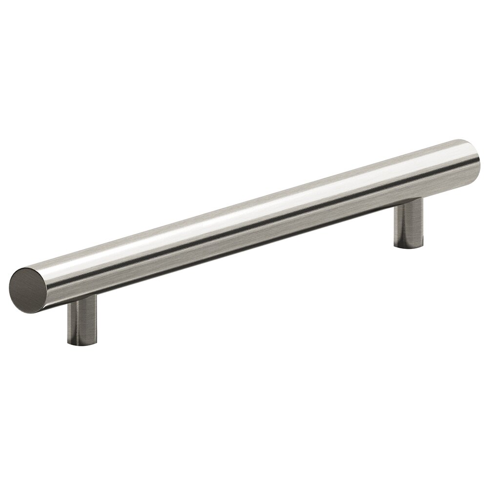 Colonial Bronze 8" Centers European Appliance Bar Pull in Nickel Stainless