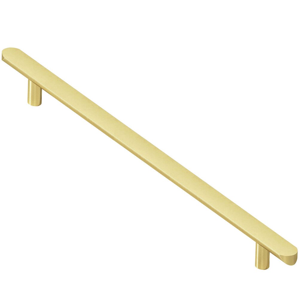 Colonial Bronze 12" Centers Appliance/Oversized Pull in Matte Satin Brass