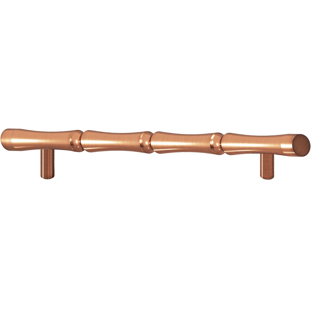 Colonial Bronze 9 1/2" Centers Bamboo Style Appliance Pull in Antique Copper