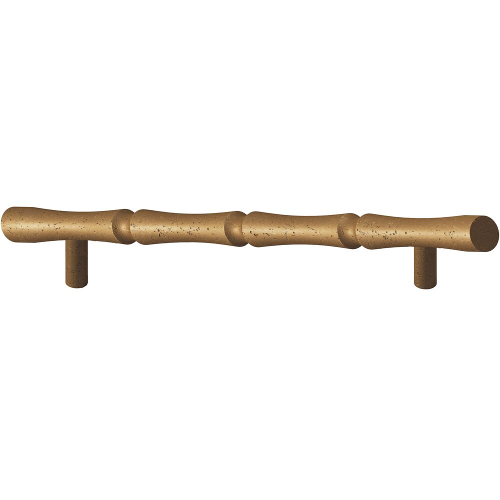 Colonial Bronze 9 1/2" Centers Bamboo Appliance/Oversized Pull in Distressed Statuary Bronze