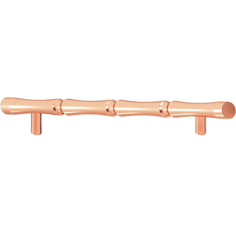 Colonial Bronze 9 1/2" Centers Bamboo Style Appliance Pull in Satin Copper