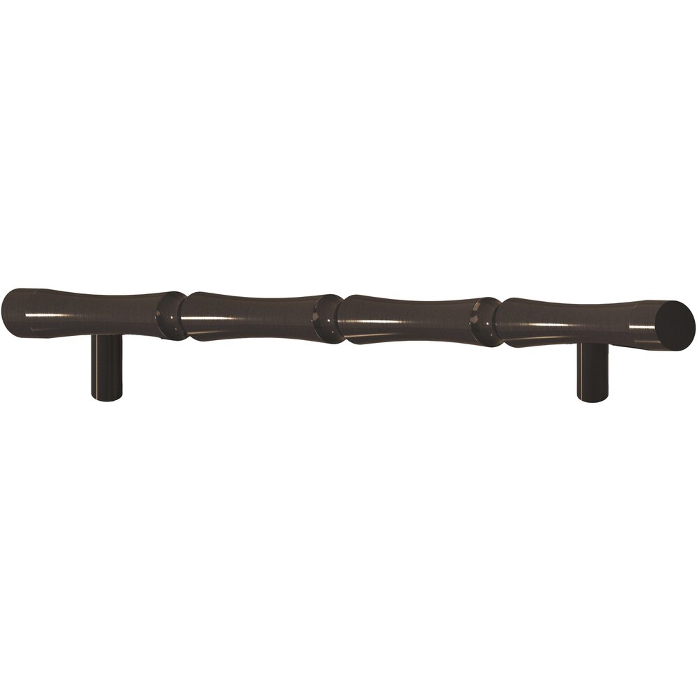 Colonial Bronze 9 1/2" Centers Thick Bamboo Style Appliance Pull in Dark Statuary Bronze