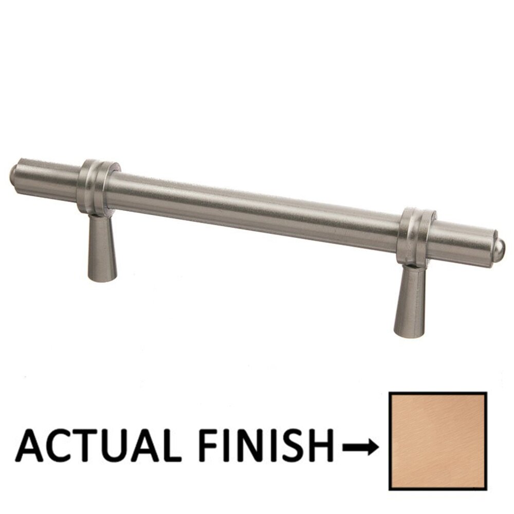 Colonial Bronze Adjustable Centers Pull in Satin Bronze