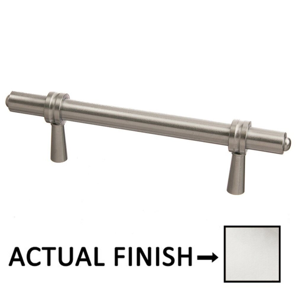 Colonial Bronze Adjustable Centers Pull in Nickel Stainless