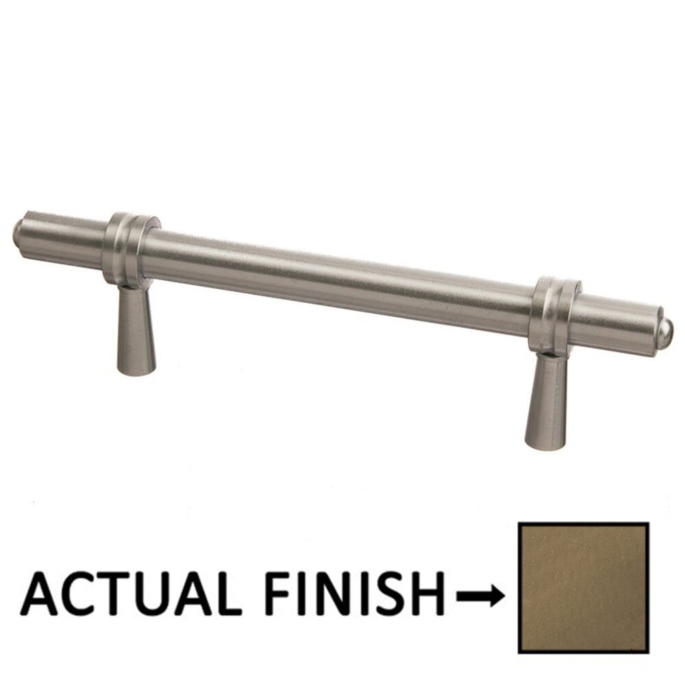 Colonial Bronze Adjustable Centers Pull in Distressed Oil Rubbed Bronze