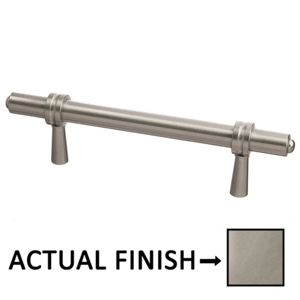 Colonial Bronze Adjustable Centers Pull in Matte Pewter