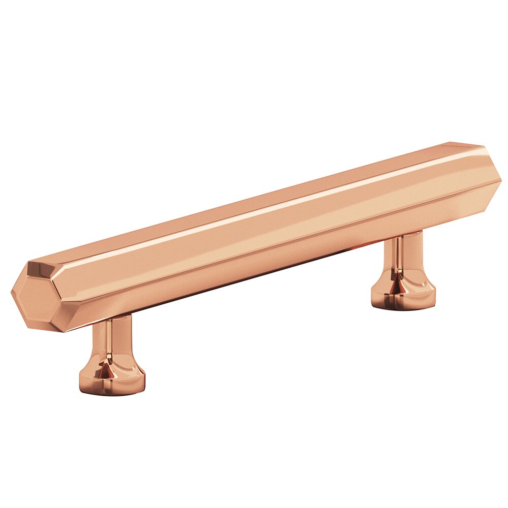 Colonial Bronze 12" Centers Appliance/Oversized Pull Hand Finished in Polished Copper