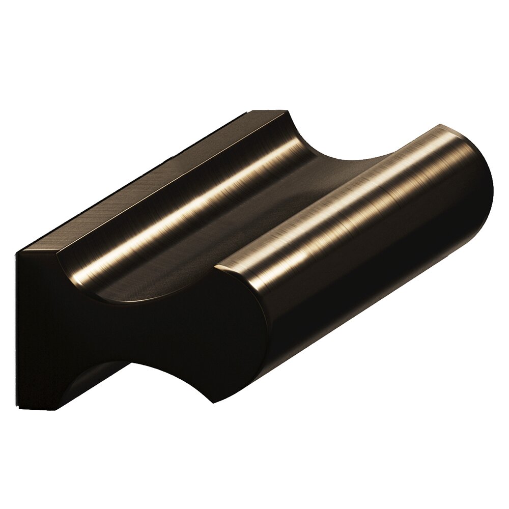 Colonial Bronze 1 1/2" Centers Cabinet Pull Hand Finished  in Unlacquered Oil Rubbed Bronze