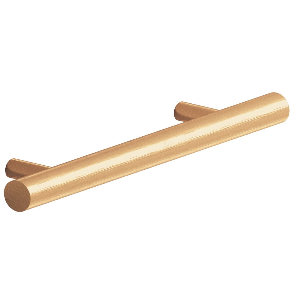 Colonial Bronze 3 1/2" Centers Shank Pull in Matte Satin Bronze