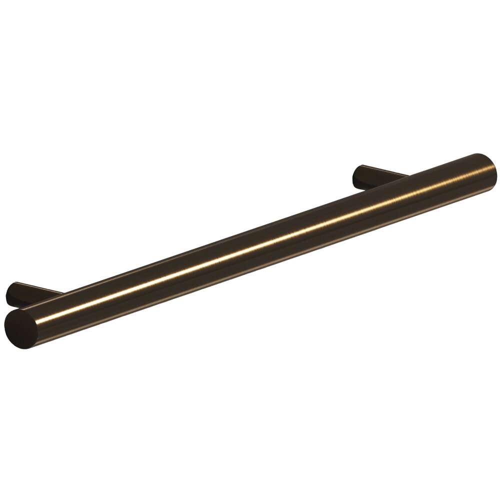 Colonial Bronze 6" Centers 8" Overall Length Shank Pull in Unlacquered Oil Rubbed Bronze