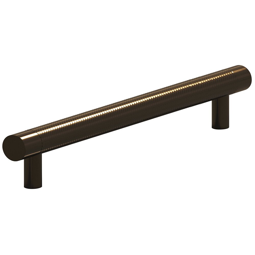 Colonial Bronze 8" Centers Full Single Knurl Appliance/Oversized Pull in Unlacquered Oil Rubbed Bronze