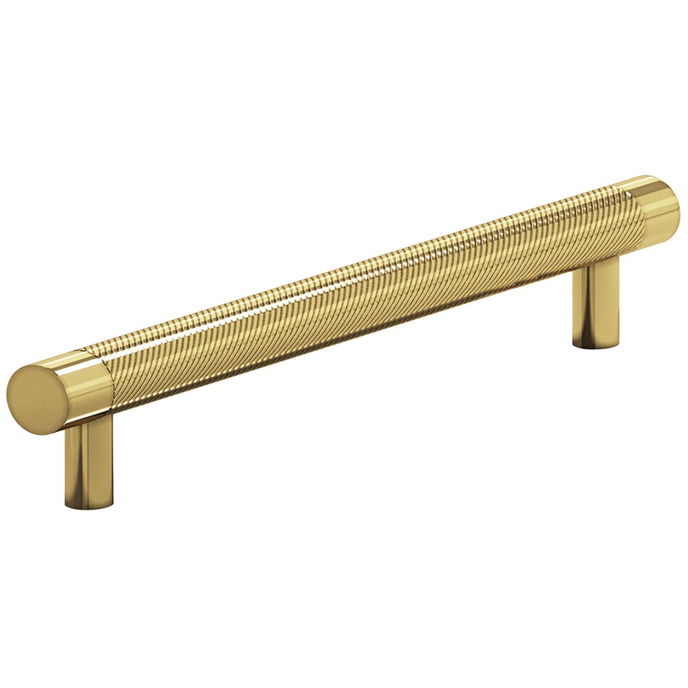Colonial Bronze 8" Centers Full Single Knurl Appliance/Oversized Pull in Antique Bronze
