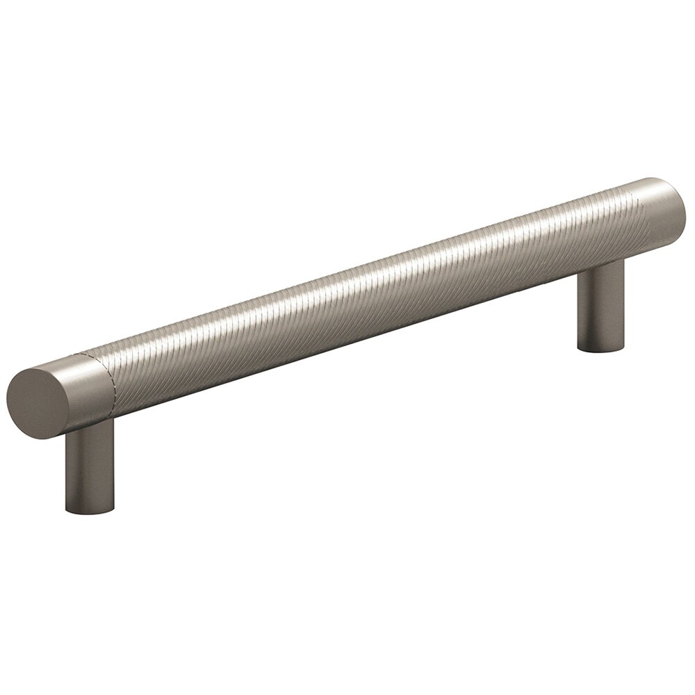 Colonial Bronze 8" Centers Full Single Knurl Appliance/Oversized Pull in Matte Pewter
