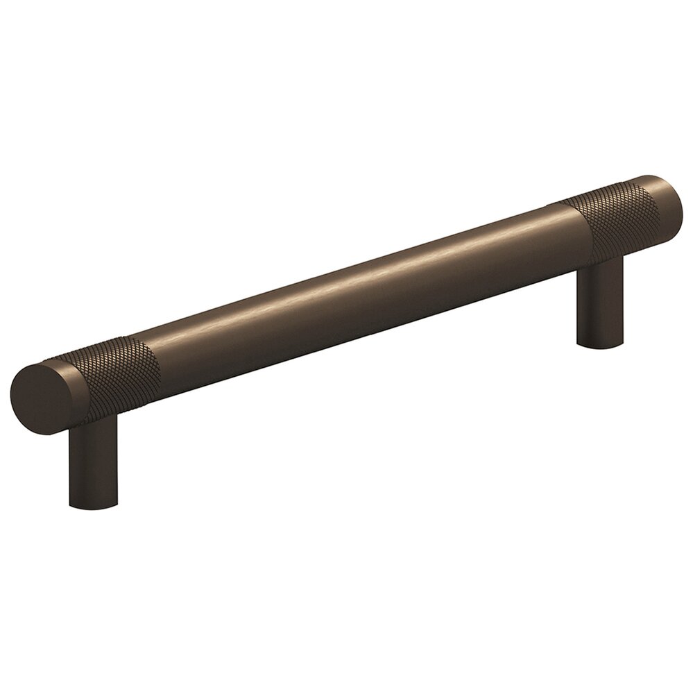 Colonial Bronze 8" Centers Full Diamond Knurl Appliance/Oversized Pull in Heritage Bronze