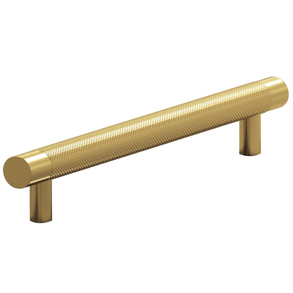 Colonial Bronze 10" Centers Appliance/Oversized Pull Hand Finished in Unlacquered Satin Brass