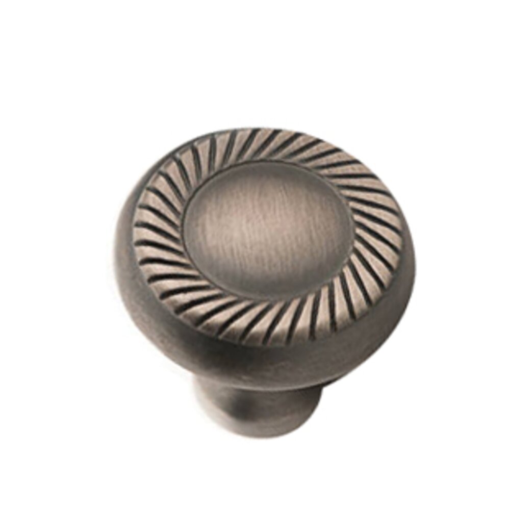 Colonial Bronze 1 1/4" Rope Knob in Matte Pewter