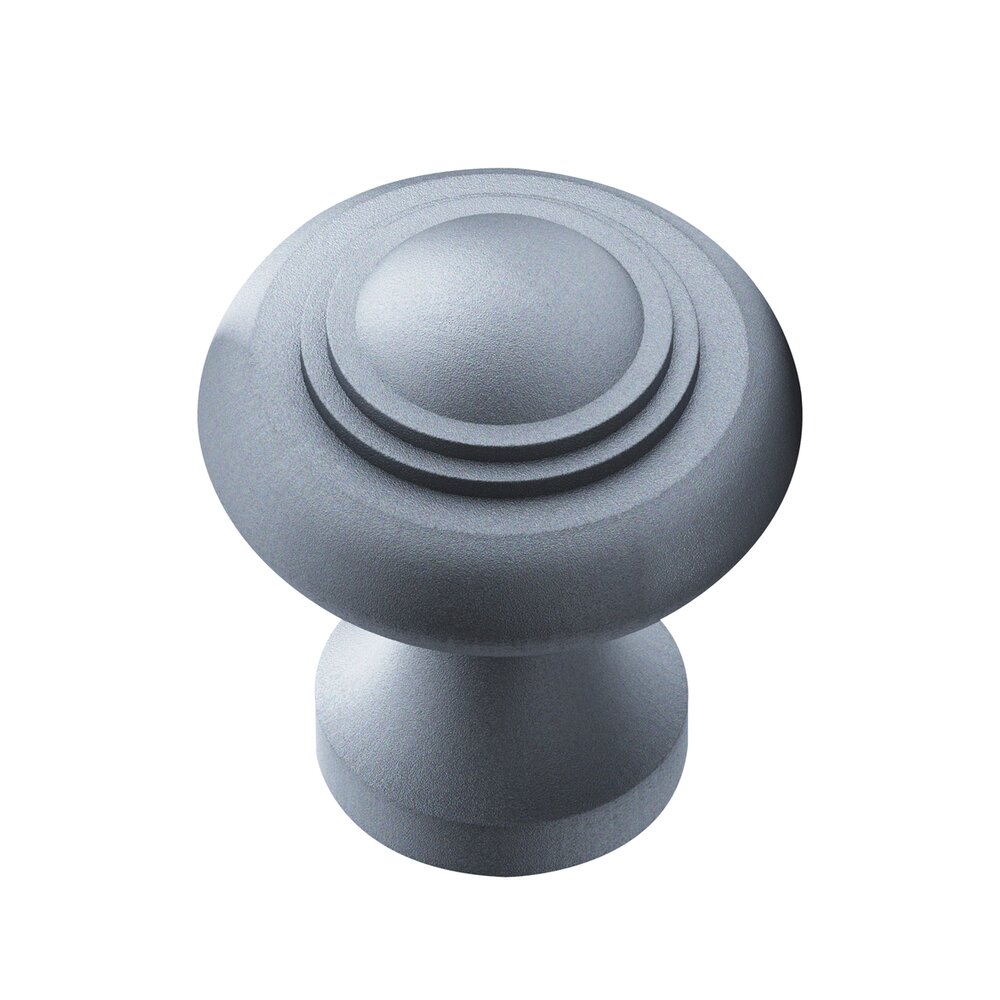 Colonial Bronze 1 1/2" Knob in Frost Chrome