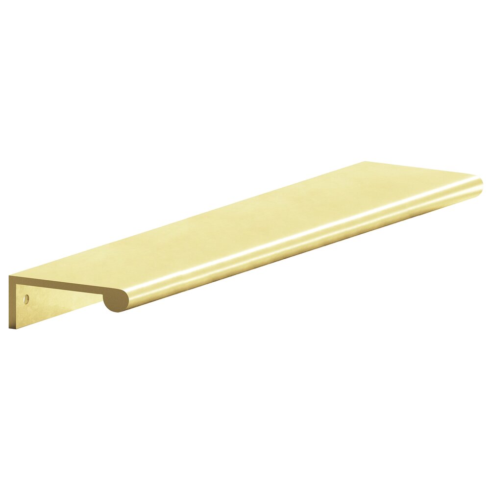 Colonial Bronze 10" Centers Edge Pull Hand Finished in Matte Satin Brass