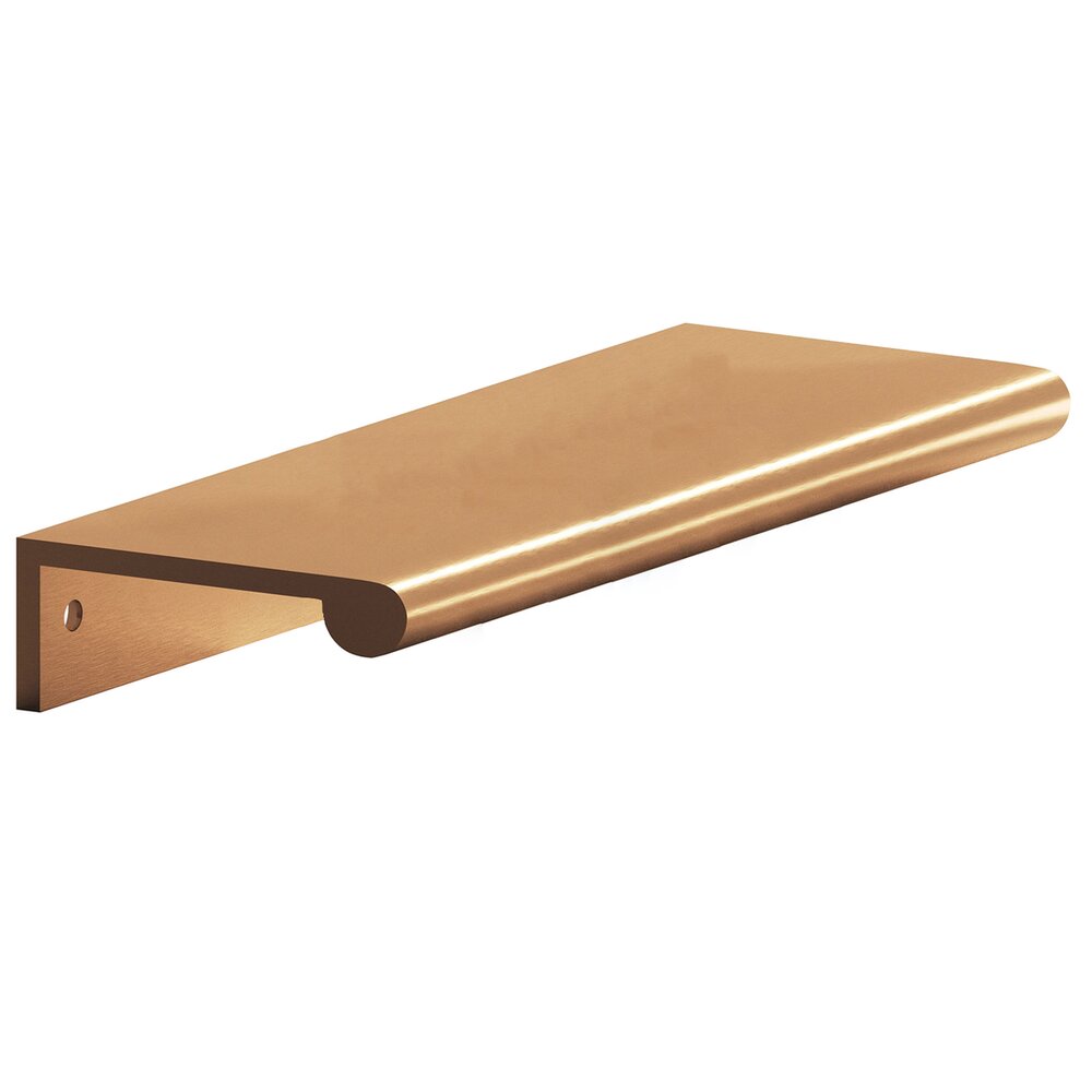Colonial Bronze 5" Centers Edge Pull Hand Finished in Matte Satin Bronze