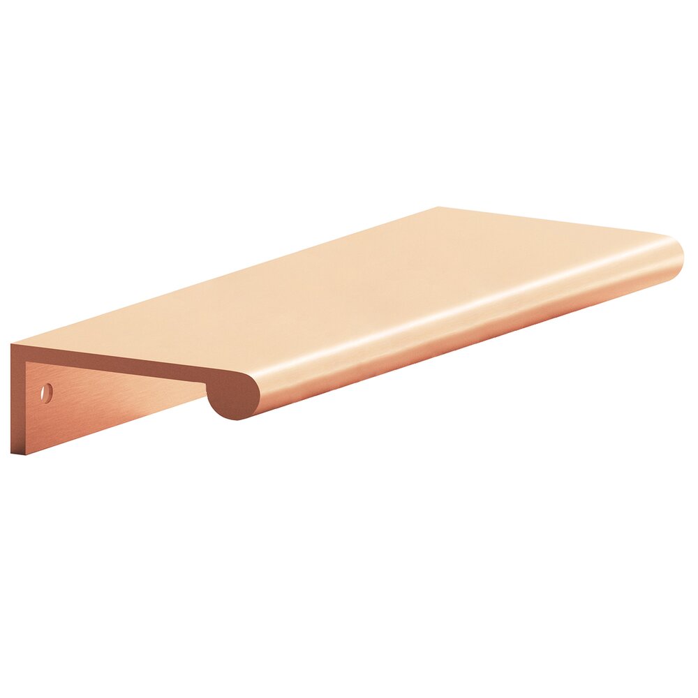 Colonial Bronze 5" Centers Edge Pull Hand Finished in Matte Satin Copper